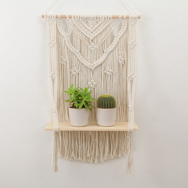 Hand-woven Tapestry Wall Hanging - Image 4