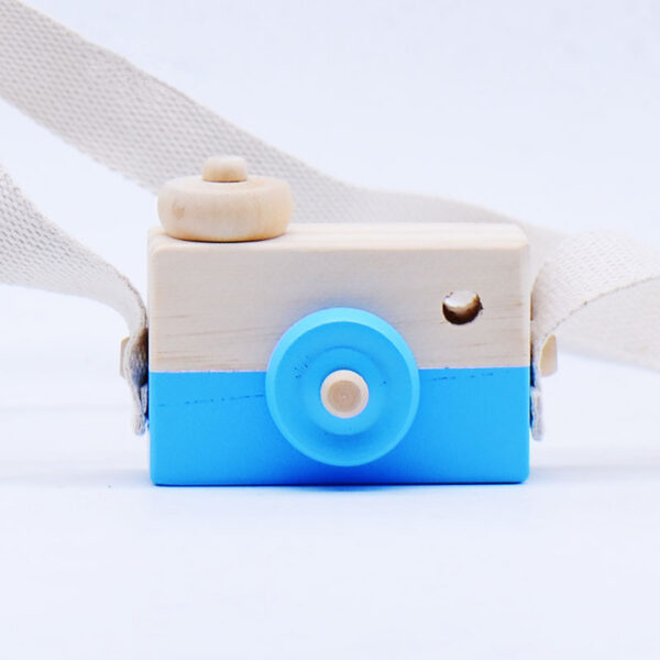 Cute Wooden Toys Camera Baby Kids - Image 8