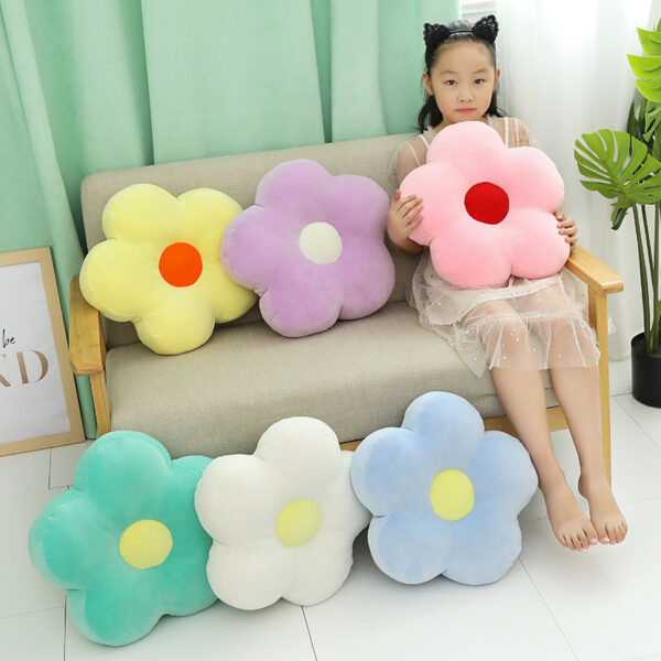 Japanese Home Pillow Flower Cushion - Image 2