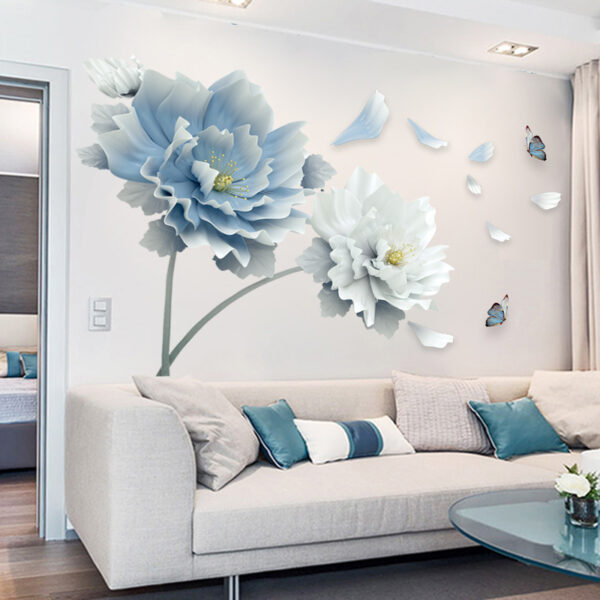 Wall Stickers Living Room Wall Decoration Creative TV Background Bedroom Self Adhesive Paper - Image 3