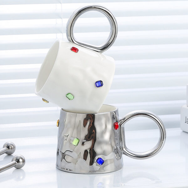 Personality Gem Mug Coffee Cup - Image 8