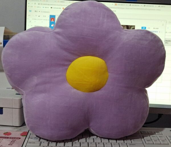 Japanese Home Pillow Flower Cushion - Image 4