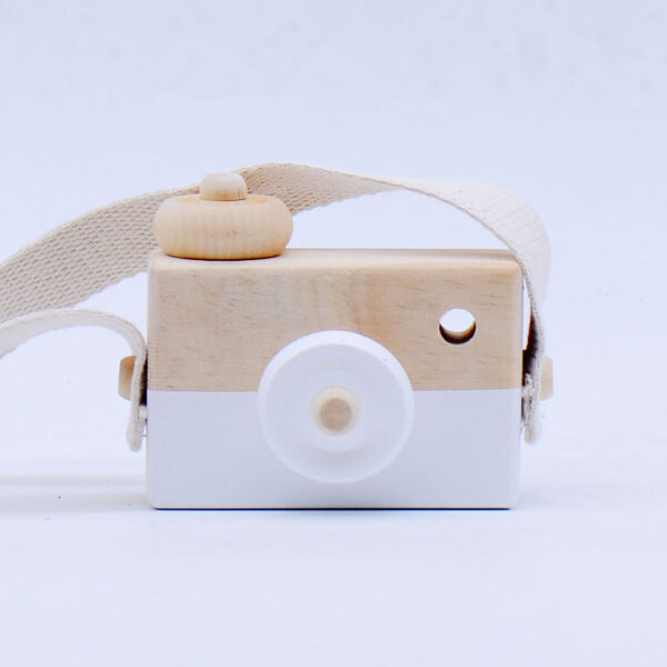 Cute Wooden Toys Camera Baby Kids - Image 3