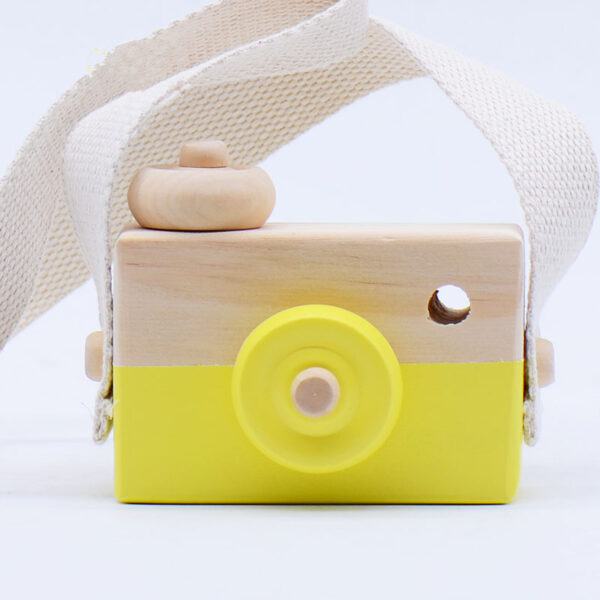 Cute Wooden Toys Camera Baby Kids - Image 7