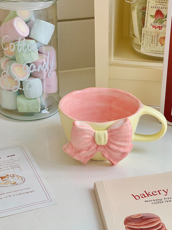 Bowknot Girl Heart Ceramic Mug - Image 7