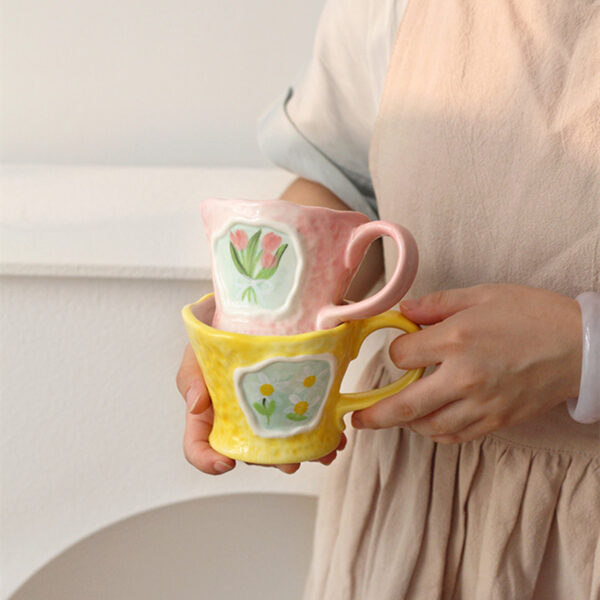 Fashionable Personality Girl Mug Handmade Cute - Image 9