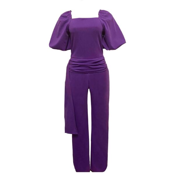 European And American Plus Size Long Women's African Jumpsuit - Image 6