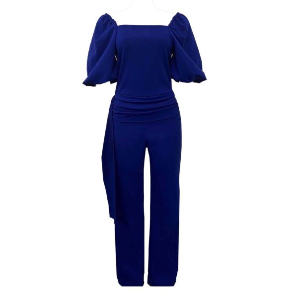 European And American Plus Size Long Women's African Jumpsuit - Image 5