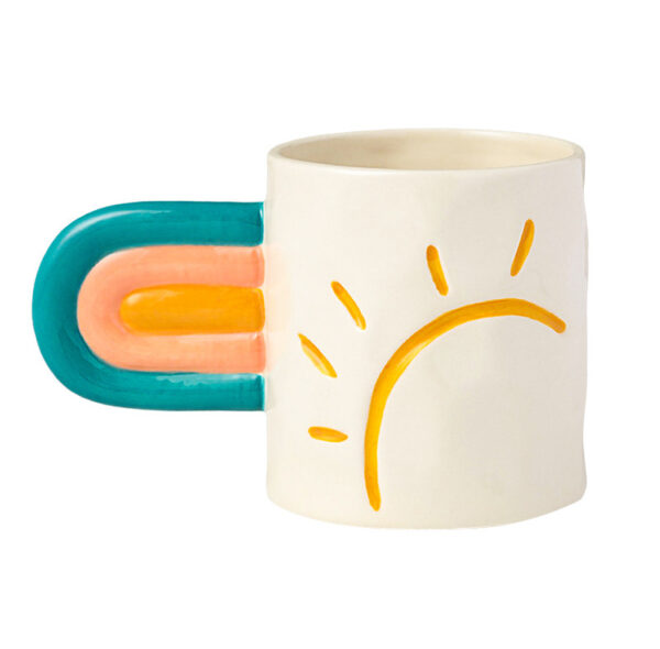 Rainbow Mug Trend Creative Ceramic Mug - Image 5