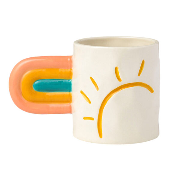 Rainbow Mug Trend Creative Ceramic Mug - Image 4