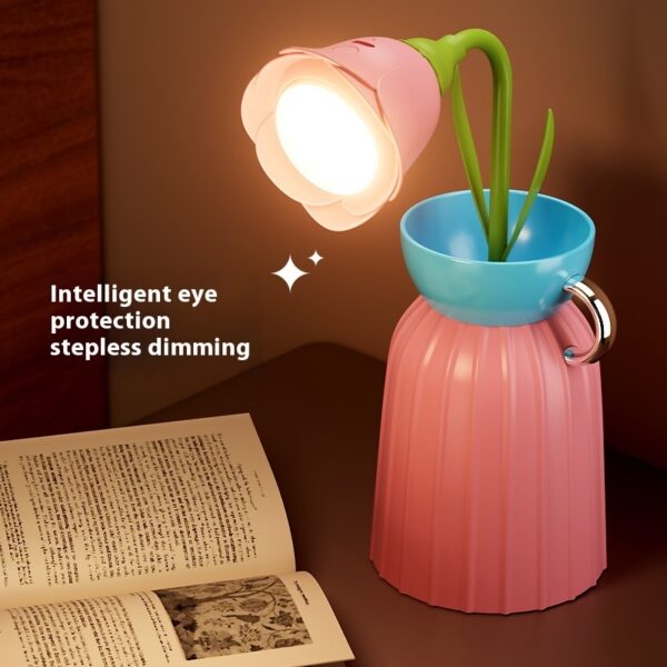 Eye Protection Flower Lamp Bedroom Ambience Light Rose Decoration - Image 8