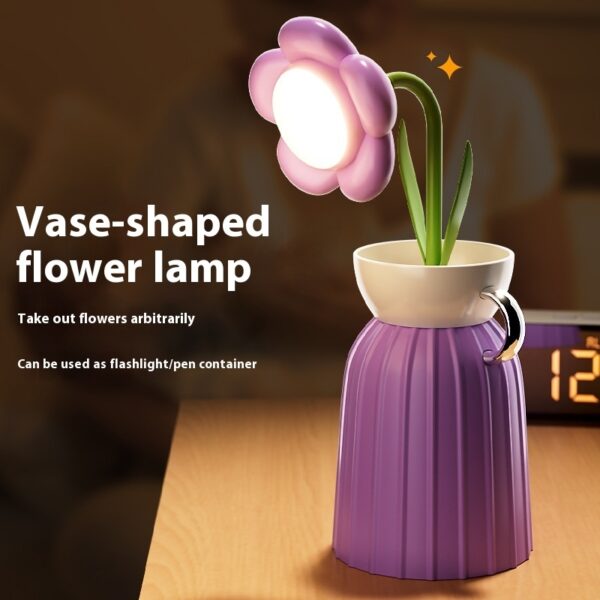 Eye Protection Flower Lamp Bedroom Ambience Light Rose Decoration